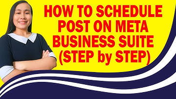 How to Schedule Posts on Facebook and Instagram  Through Meta Business Suite | STEP by STEP