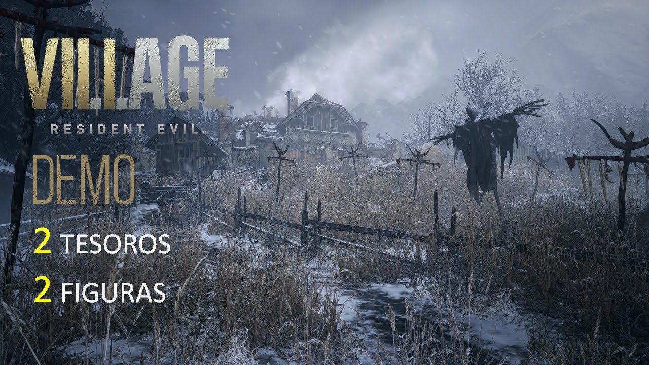 Demo Aldea - 2 Tesoros - 2 Figuras Coleccionables - Resident Evil 8 Village