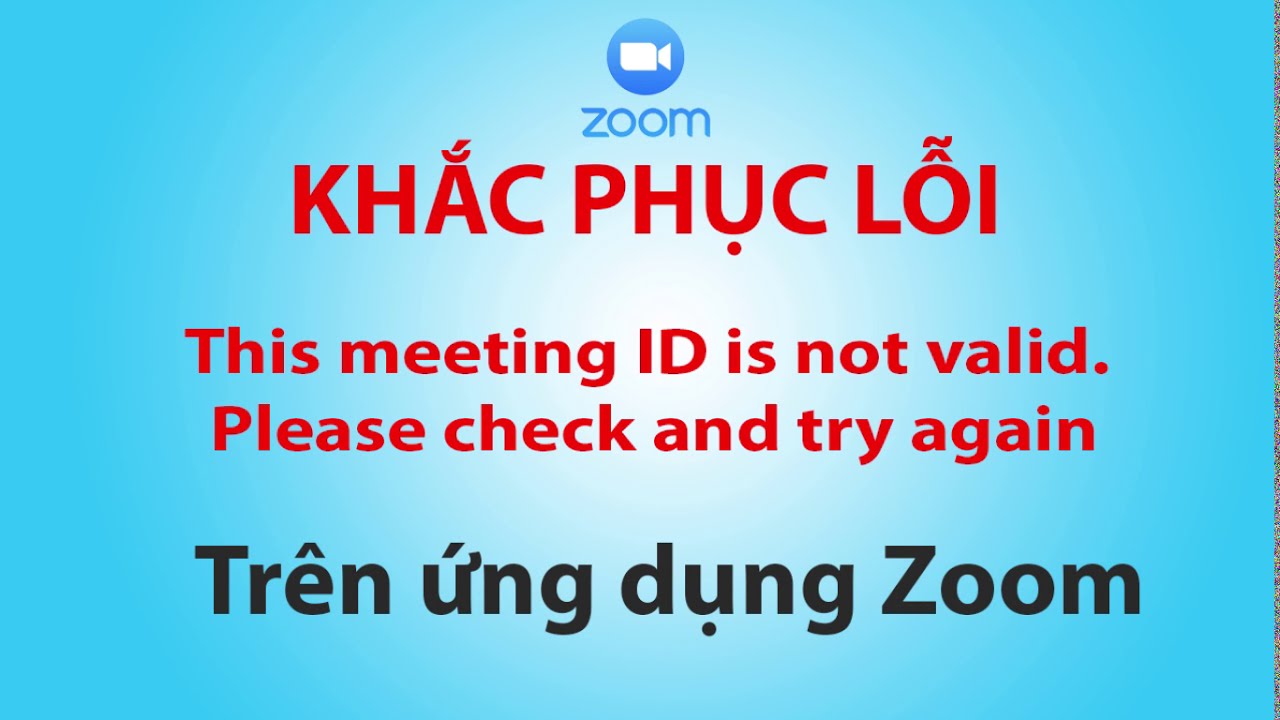 Khắc phục lỗi không đăng nhập được vào Zoom - youtube