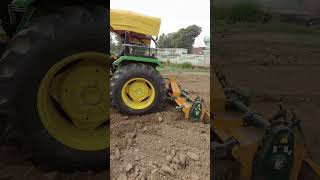 John Deere 5050 D on Cultivator and Rotavetor. New tractor working very well. educatedfarmer
