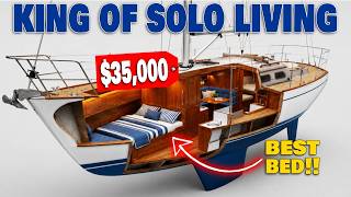 5 Sailboats (Only $35K) Have the BEST Owner’s Bed...for Long-Term Solo Living