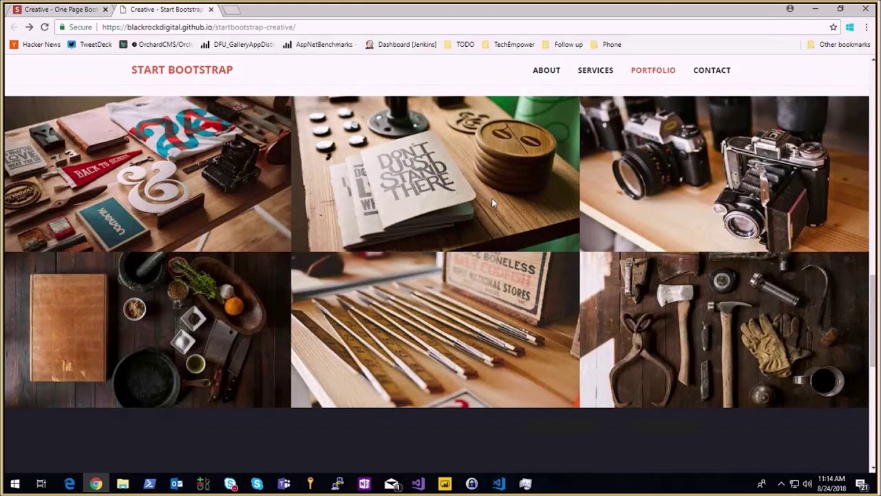 Building a theme for Orchard Core from scratch - YouTube