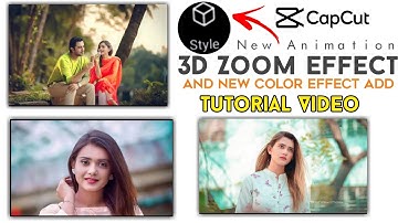 vairal 3D Zoom effect video editing and color effect add video edit capcut. How to use on 3d effect.