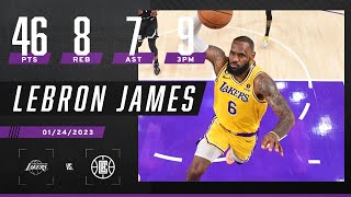 LeBron James MAKES HISTORY‼ First player to have a 40-PT game against all 30 teams