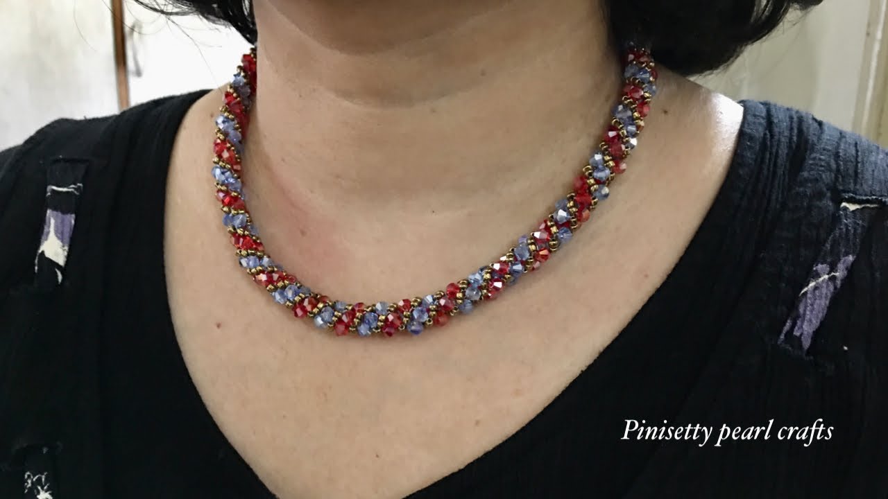 Double Spiral Beaded Rope Tutorial: How to Make a Beaded Chain