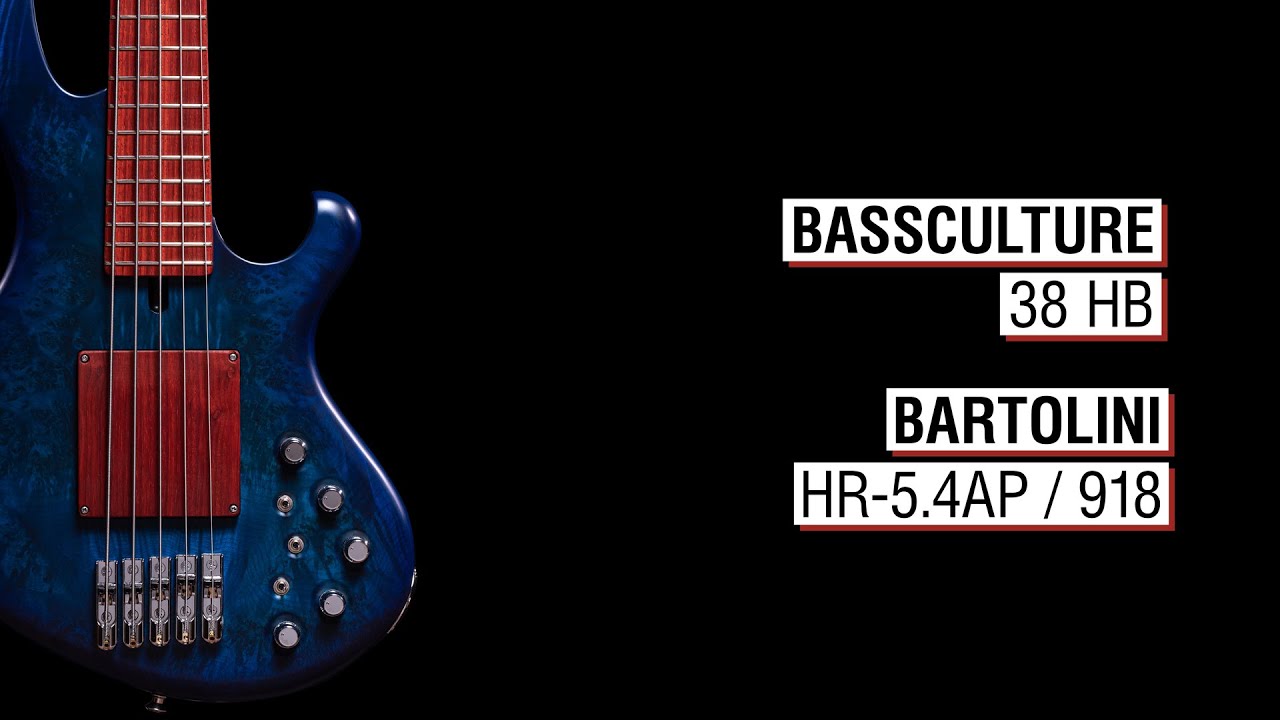 Bassculture 38 HB + Bartolini HR-5.4AP / 918 - Maruszczyk Frog 5a