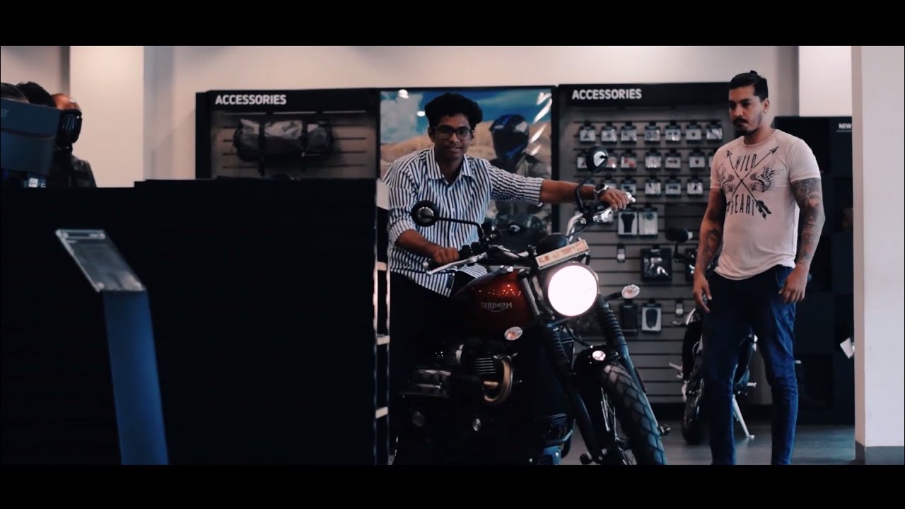 Triumph Street Scrambler 19 Delivery Kerala Kochi Triumph Kochi Youtube
