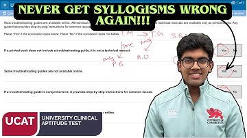 MASTER UCAT DM Syllogisms | The Arrow Method #4
