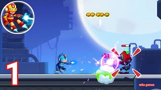 Mega Shooter : Gun Man Warrior - Gameplay Walkthrough Part 1 Level 1 - 6 Gun Man Warrior screenshot 3