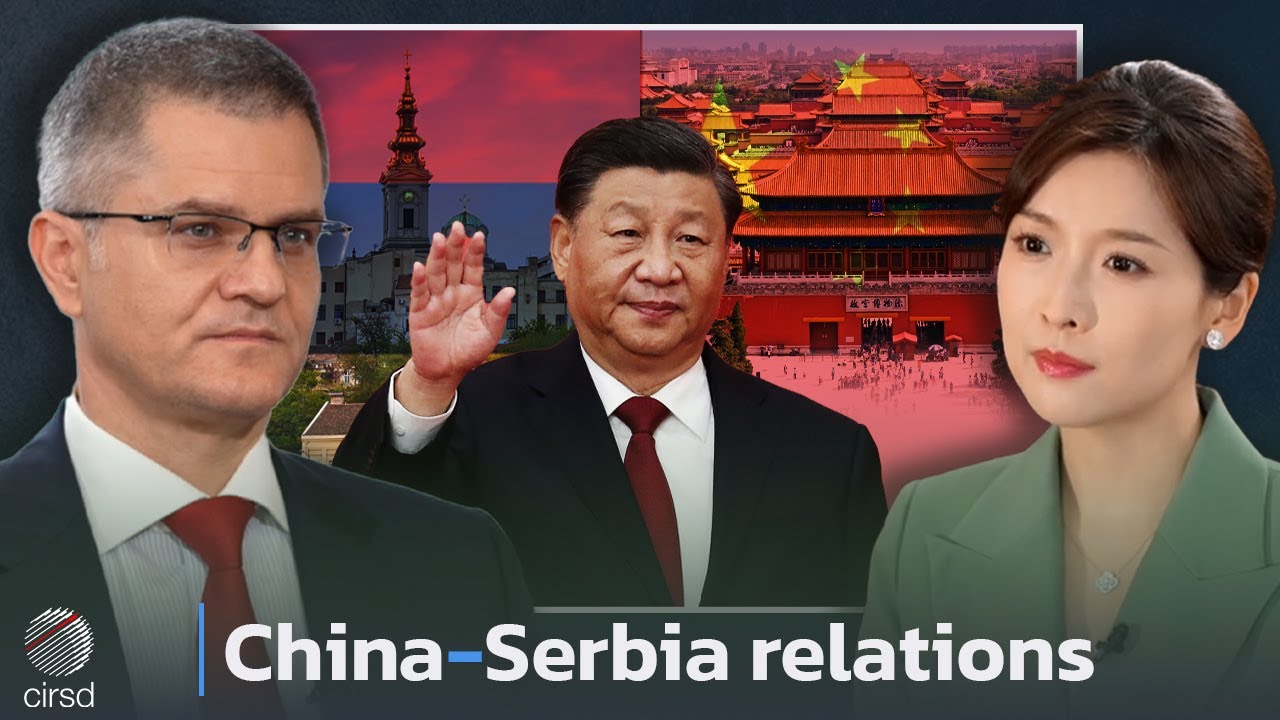 Phoenix TV Anchor Nancie Zhu talks with Vuk Jeremić | China–Serbia relations