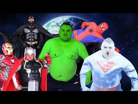 Superheroes Save The Planet