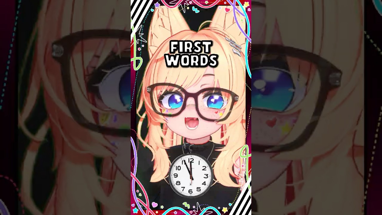 My First Word Wasn't 'Mama' It Was... #vtuber #shorts #surprised