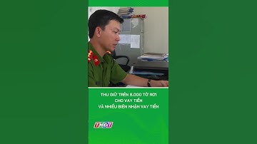 Thu giữ trên 8.000 tờ rơi cho vay tiền và nhiều biên nhận vay tiền #shorts