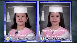 KAUNLARAN ELEMENTARY SCHOOL GRADUATES 2019 2020