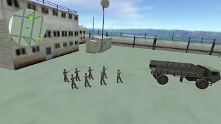 جيش شاحنة نقل القيادة 3D محاكاة-العاب شاحنات -العاب اندرويد screenshot 5