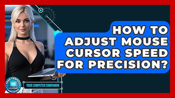 How To Adjust Mouse Cursor Speed For Precision? - Your Computer Companion