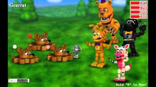 Fnaf World How To Unlock All Characters