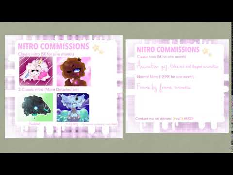 Nitro Commissions!