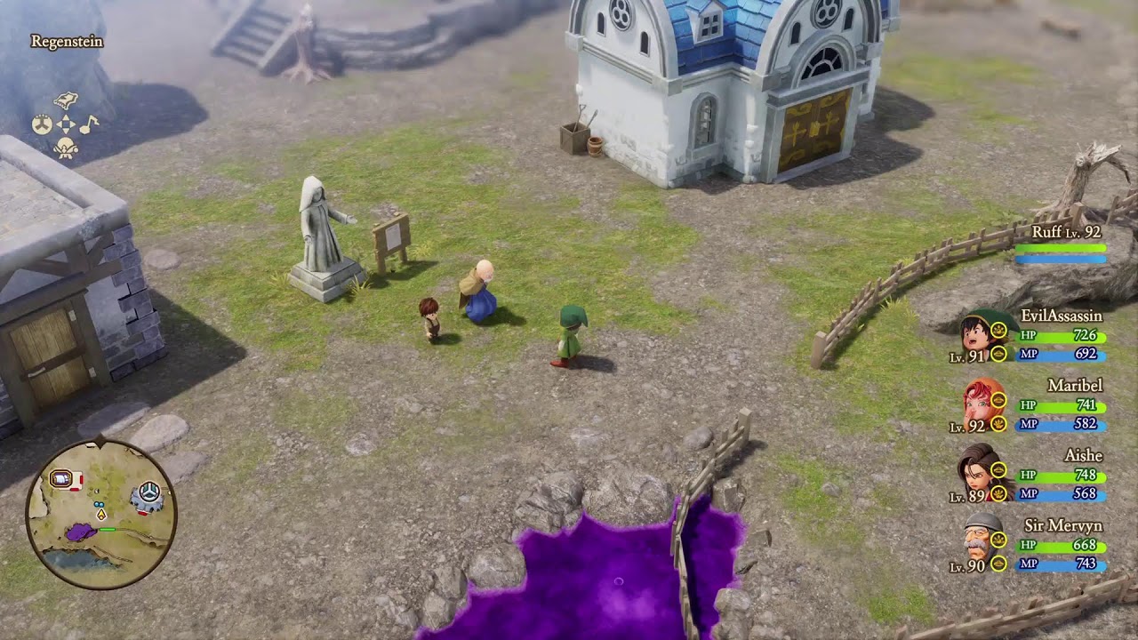 Fighting past bosses - DRAGON QUEST VII Reimagined part 29