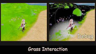 Unity Grass Interaction — Blades Bend Around Characters | ZLZ Env Shader (URP)