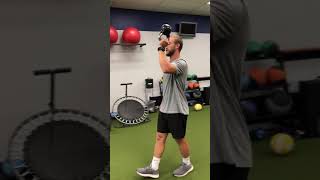 Bottoms Up Kettlebell Carry