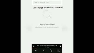 CARA DOWNLOAD LAGU DI SOUNDCLOUD KE MUSIK screenshot 1
