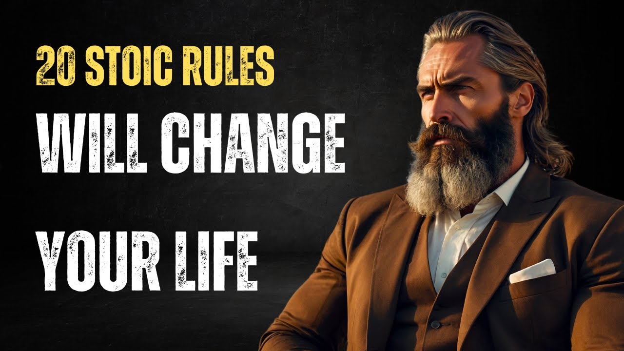 20 STOIC DECISIONS that will CHANGE your LIFE | STOICISM - YouTube