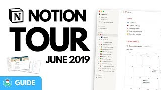 How I Use Notion ● June 2019 screenshot 5