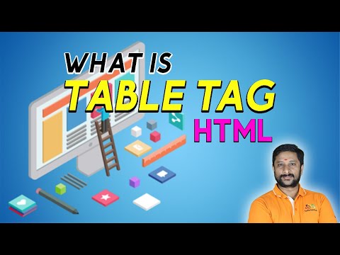 11 HTML Table Tag | Web Design Course | Learn HTML Tutorial