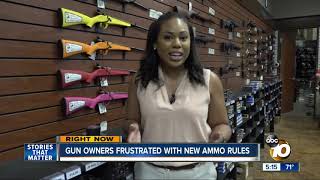 New ammunition law goes into effect