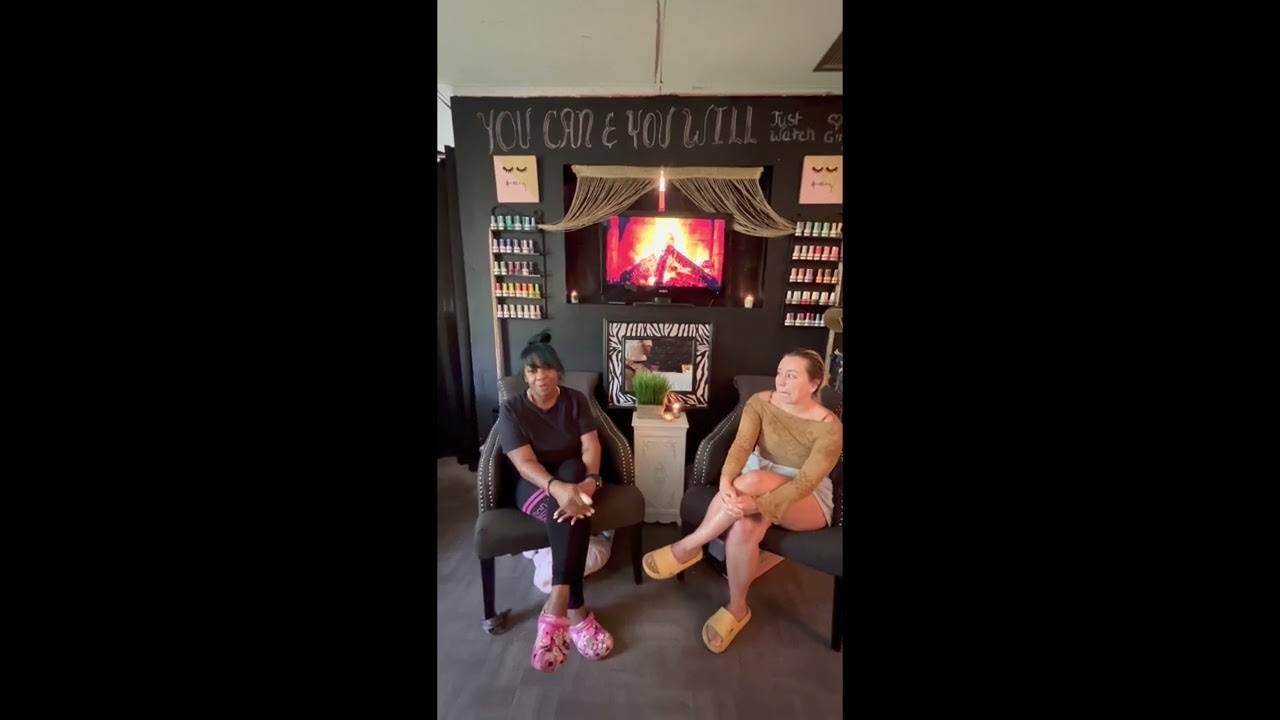 ASMR visuals with real conversations featuring Scratcher Girl YaYa