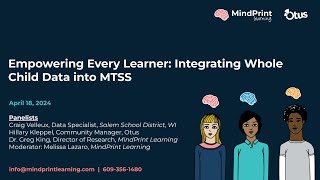Empowering Every Learner: Integrating Whole Child Data into MTSS