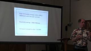 Solar Power - Bob Kovacs At Shepherd Center In Annandale, Va