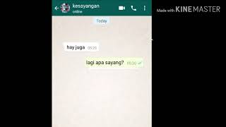 #Fake chat romantis|story WA