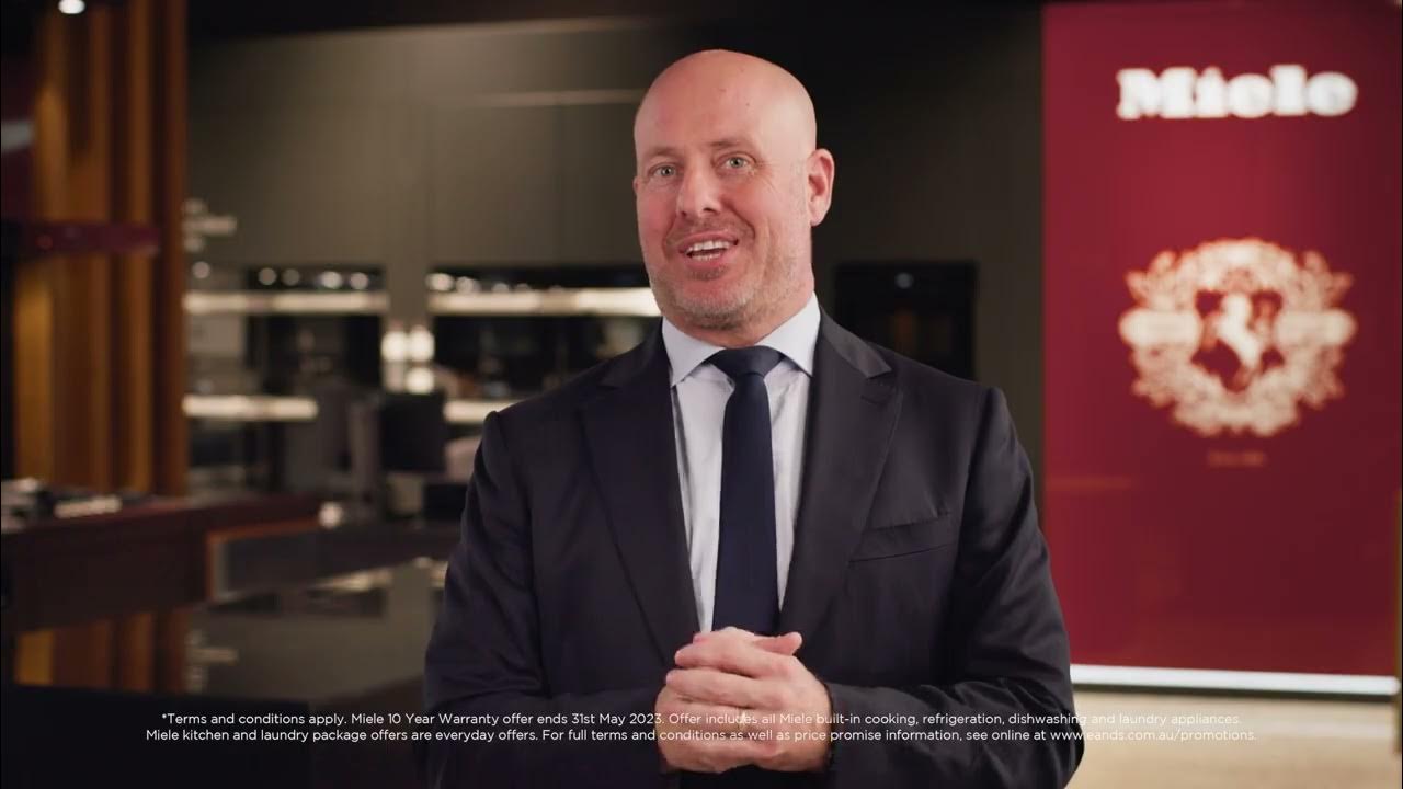 10 Year* Miele Warranty for May only + Save up to 10* on kitchen