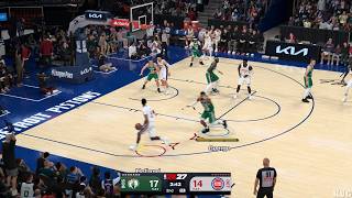 NBA 2K27 - Boston Celtics vs Detroit Pistons - Gameplay (PS5 UHD) [4K60FPS]