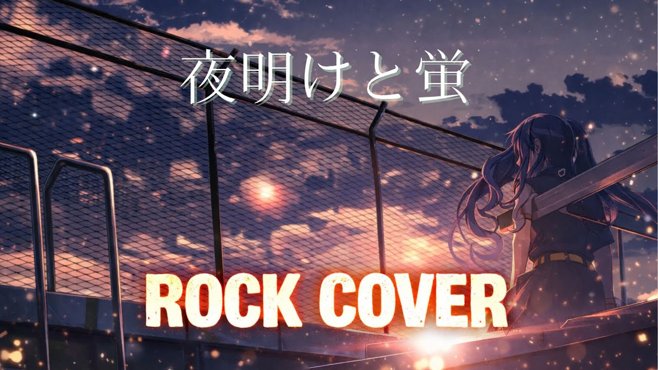 【夜明けと蛍】ROCKカバー　感情爆発のラスト大サビに鳥肌！