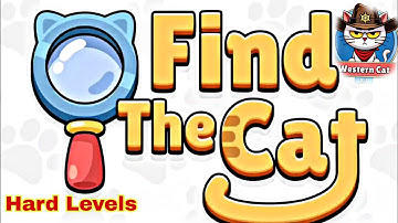 Sneaky Cats Alert! 😸 Find The Cat Levels 16-18 Gameplay