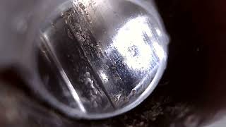 Bore scope: Barrel 7 x 64, 30 years old, after cleaning with Iosso Bore Cleaner