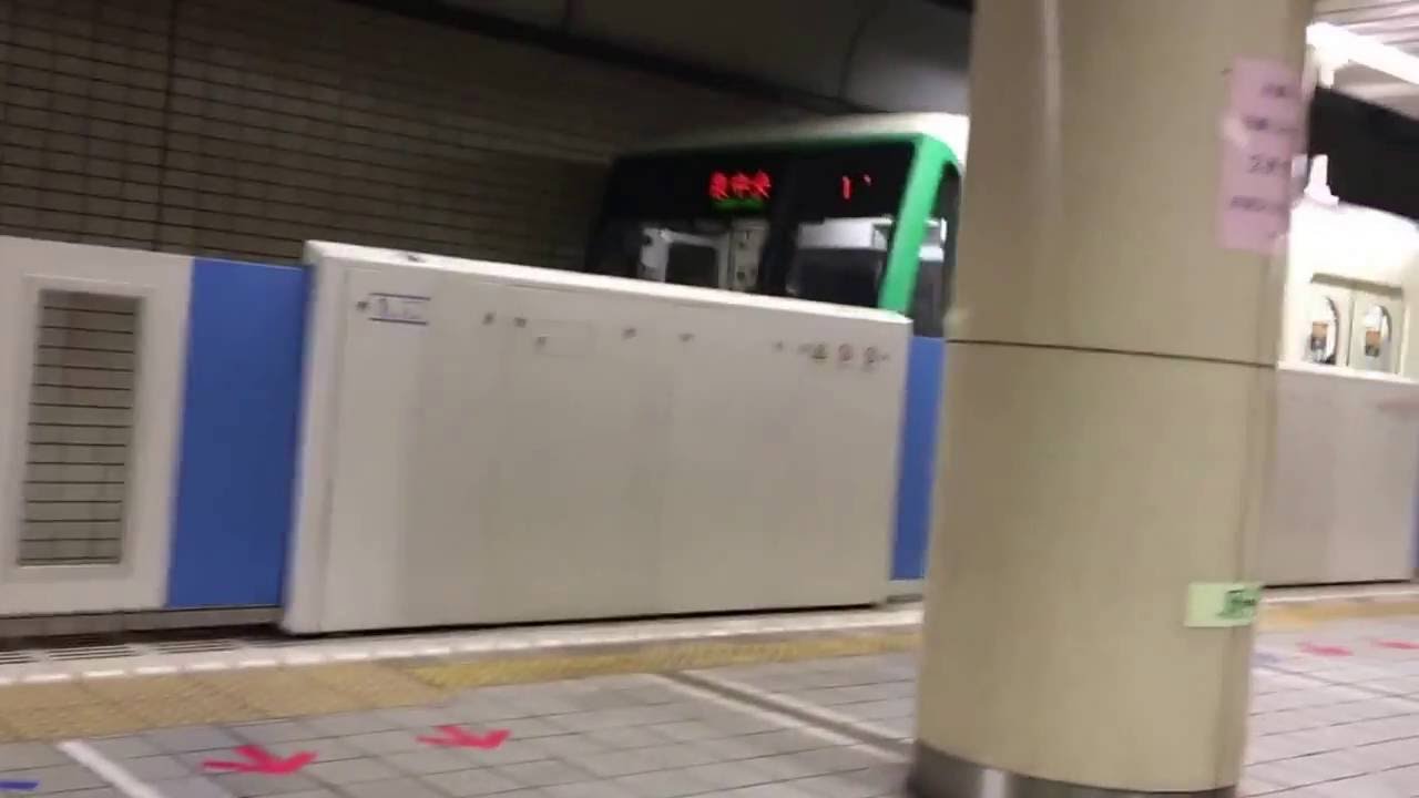 仙台市営地下鉄 南北線 仙台駅から泉中央行き発車 It Is The Departure For Izumichuo From Subway Namboku Line Sendai Station Youtube