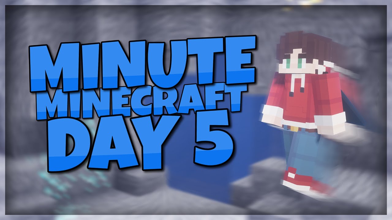 The Ravine Begins! Minute Minecraft Day 5 