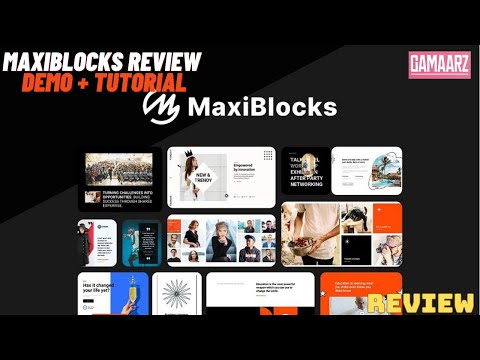 MaxiBlocks Review, Demo + Tutorial I Create responsive, fast-loading webpages