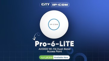 IPCOM Pro-6-LITE - AX3000 Wi-Fi6 Dual-Band Access Point