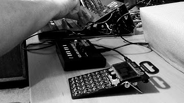 Daily synth jam with Teenage Engineering P.O. Modular System 170, P.O. Arcade, & Korg Monotron Delay