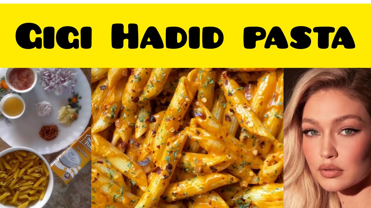 Easy pasta Recipe in 5 minutes / Gigi Hadid pasta style YouTube
