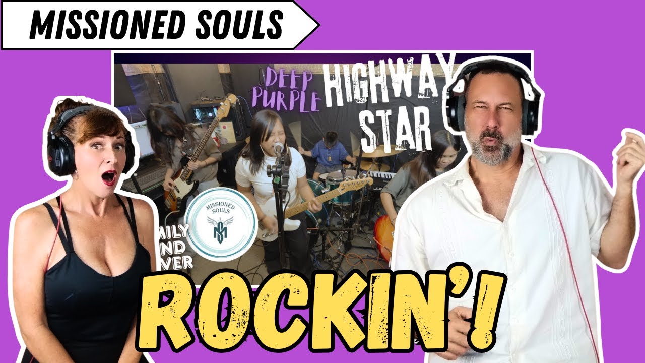 КАКАЯ СЕМЬЯ! Реакция на HIGHWAY STAR (кавер Deep Purple) группы MISSIONED SOULS FAMILY BAND