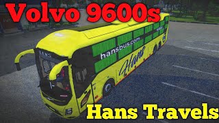 Hans Travels | Volvo 9600s | Indonesia Bus Simulator | Bus Driving Games screenshot 3