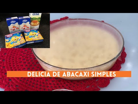 COMO FAZER DELÍCIA DE ABACAXI || Passo a Passo - Rafaela Maria
