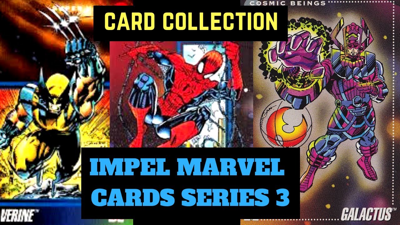 1992 Impel Marvel Universe Series 3 Cards Collection and Where to Find them!