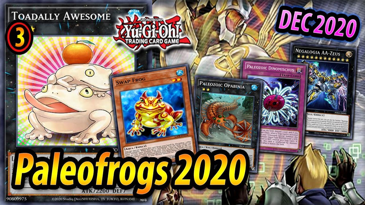Paleofrogs *3 TOAD* | TCG FORMAT DEC 2020 - youtube
